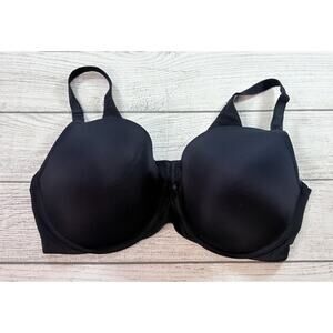 Torrid Curve 360 Back Smoothing T-Shirt Bra Underwire Black Size 38DD
